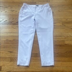 White House Black Market Light Purple Taper Ankle Pants Size 2R